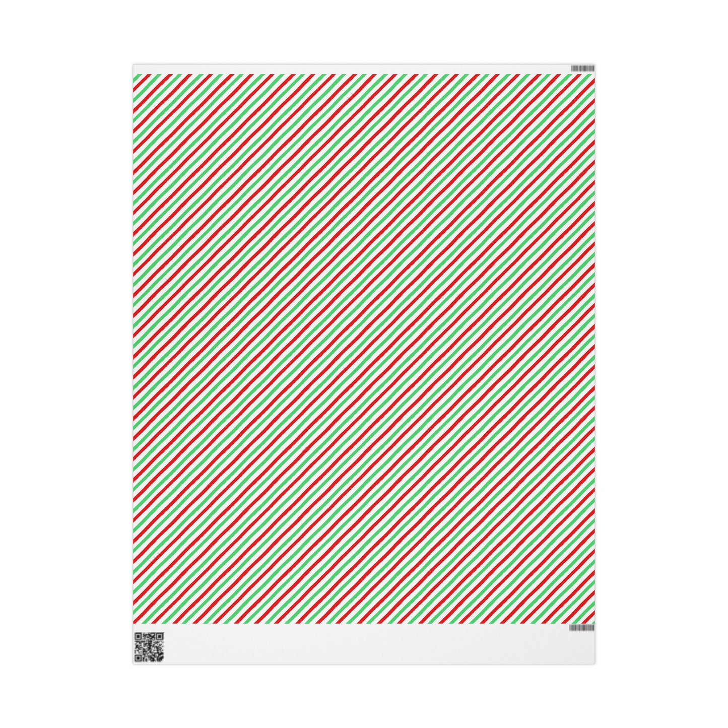 Merry & Bright Lines Wrapping Paper