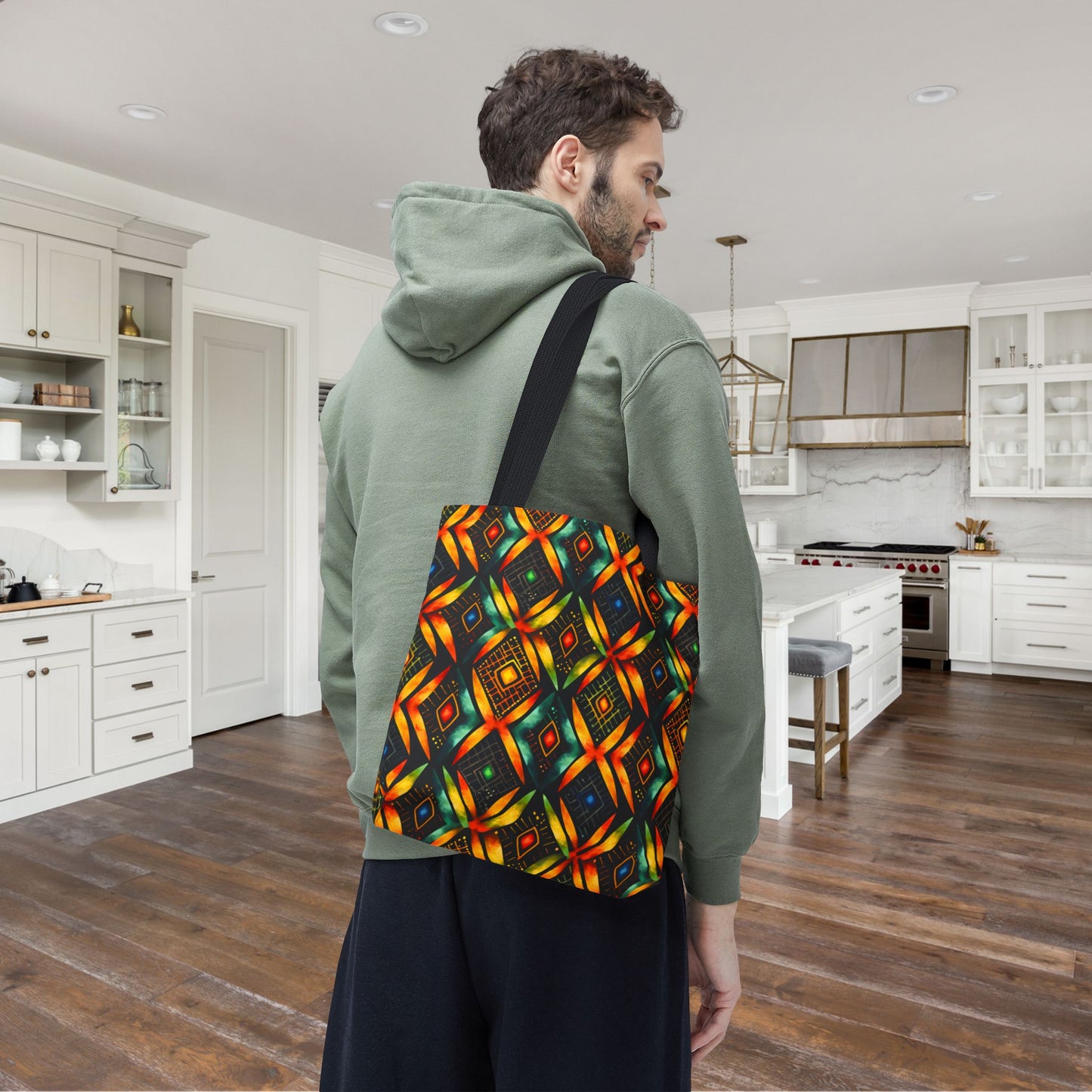 Legacy Lines Canvas Tote Bag