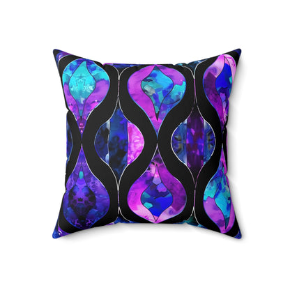 Midnight Cathedral Throw Pillow