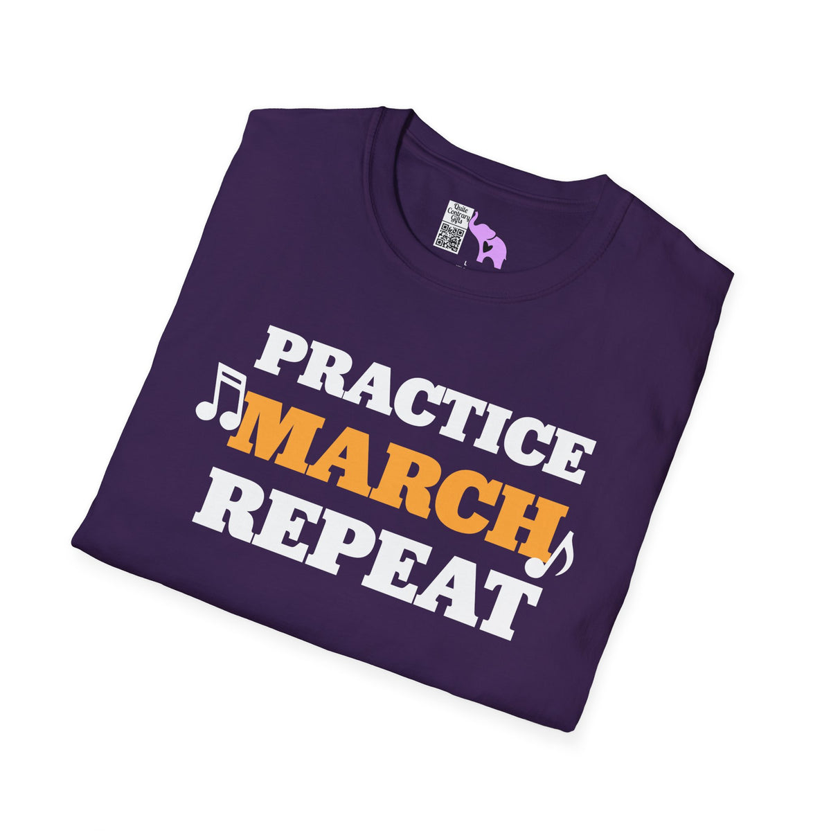 ""Practice March Repeat Adult T-shirt