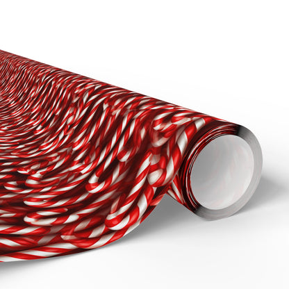 Candy Cane Craze Wrapping Paper