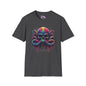 Colorful Skeleton Octopus Adult T-shirt