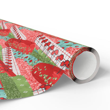 Cherry Lane Wrapping Paper