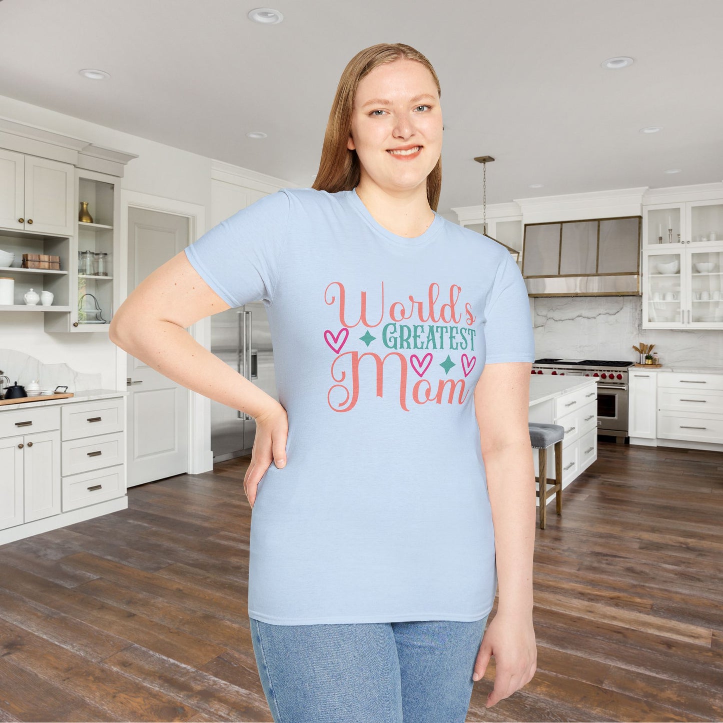 World's Greatest Mom Adult T-shirt