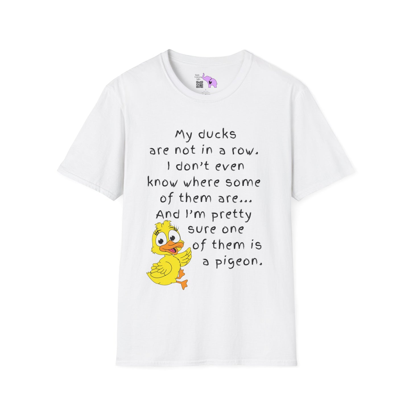 My Ducks Are Not In a Row Adult T-shirt