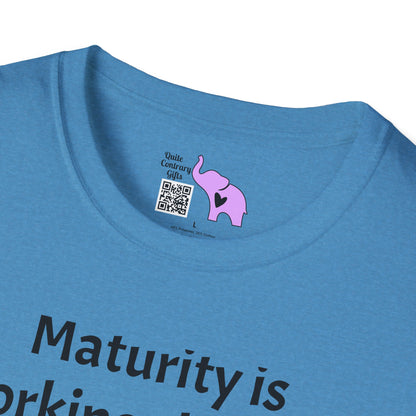Maturity is... Adult T-shirt