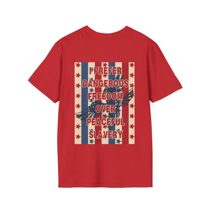 Freedom Over Slavery Adult T-shirt