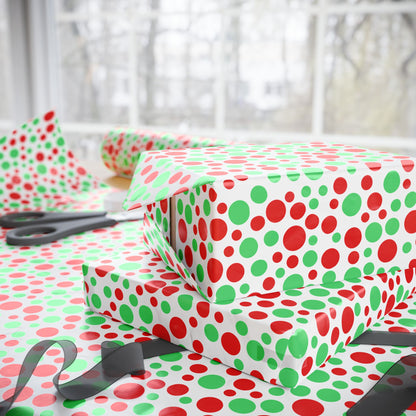 Merry Spots Wrapping Paper