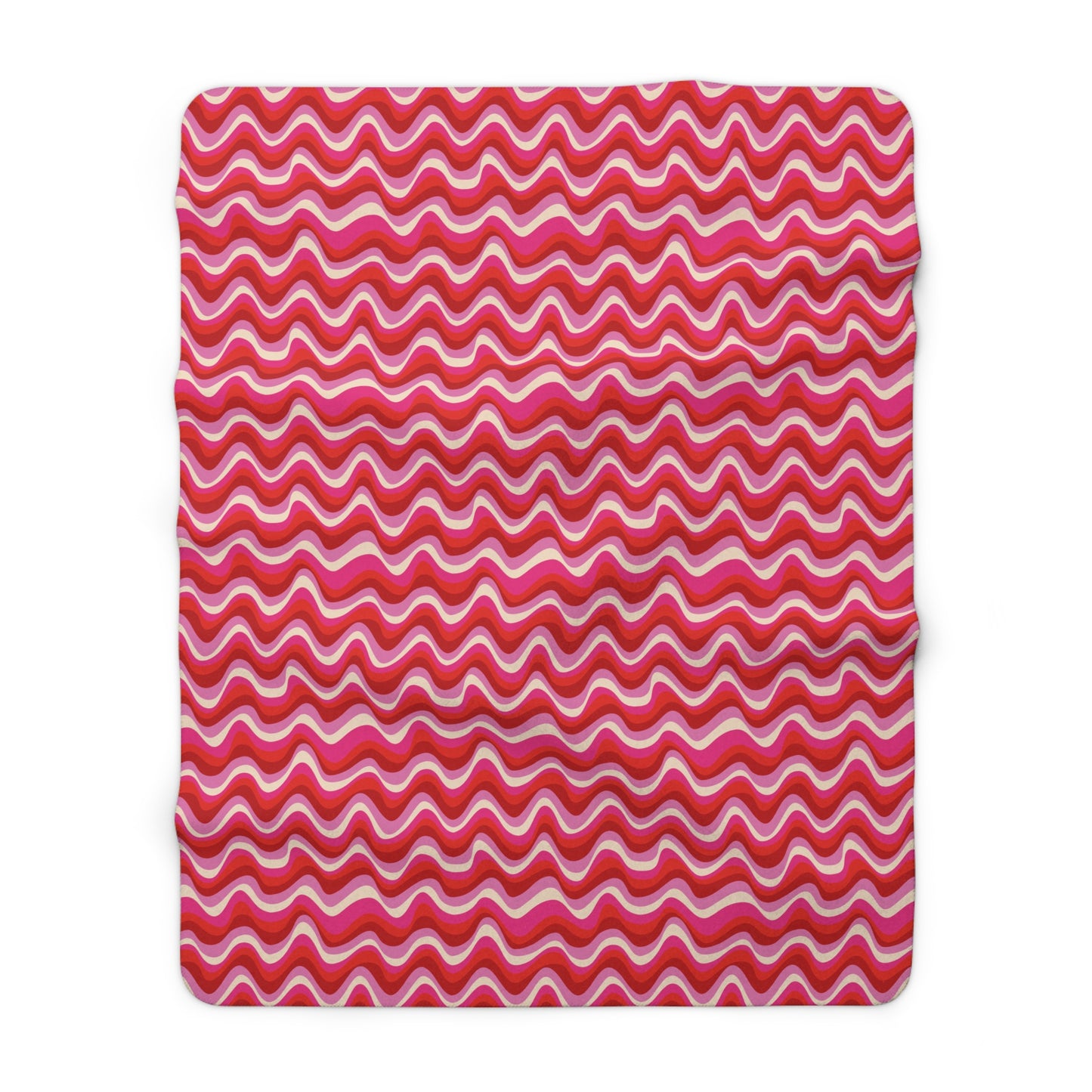 Blush Frequency Fleece Blanket