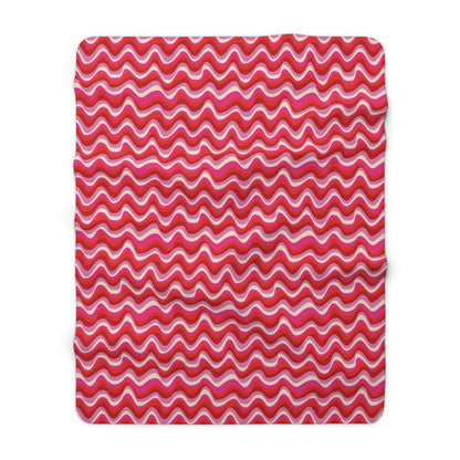 Blush Frequency Fleece Blanket
