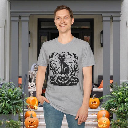 Whiskers at Witching Hour Adult T-shirt