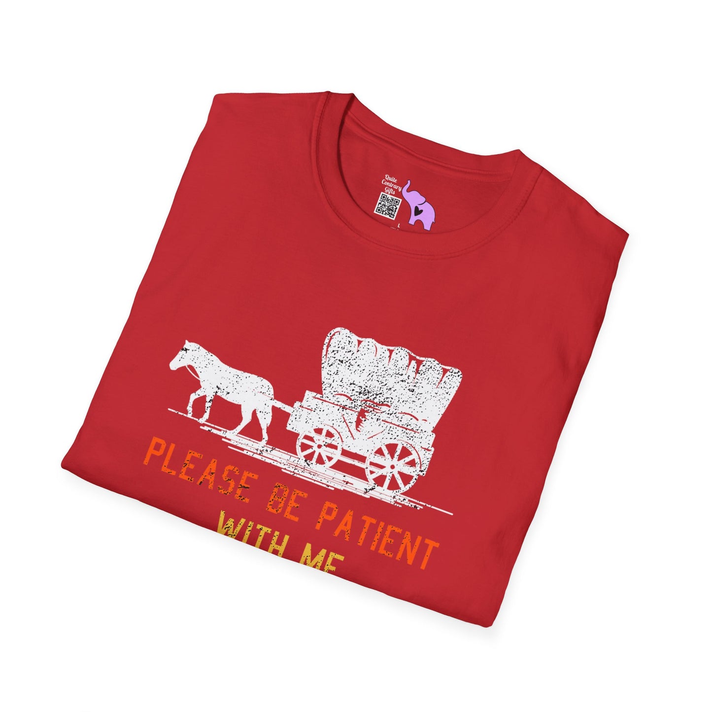Please Be Patient With Me I'm From The 1900's (Stagecoach 2) Adult T-shirt