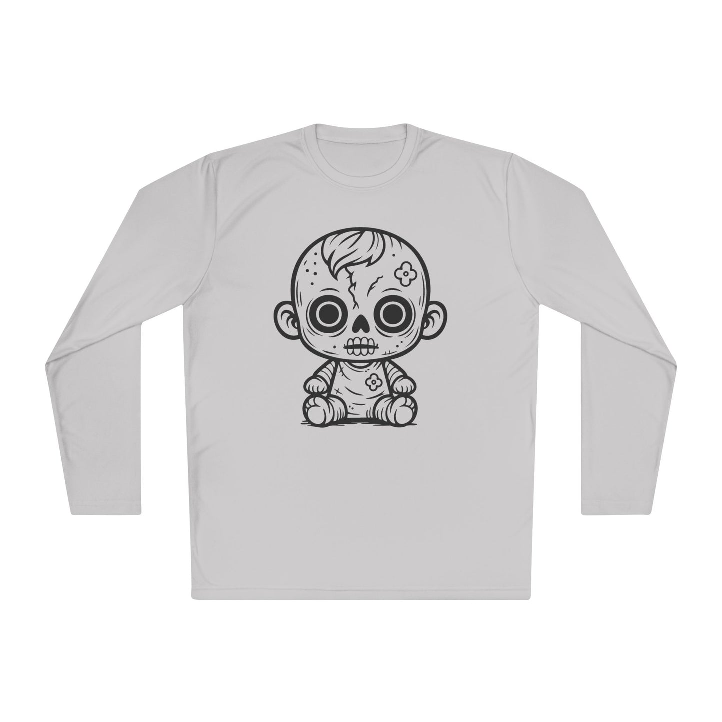 Zombie Baby Adult Long Sleeve Tee