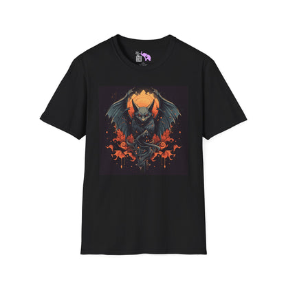 Creepy Bats Over Moon 5 T-shirt