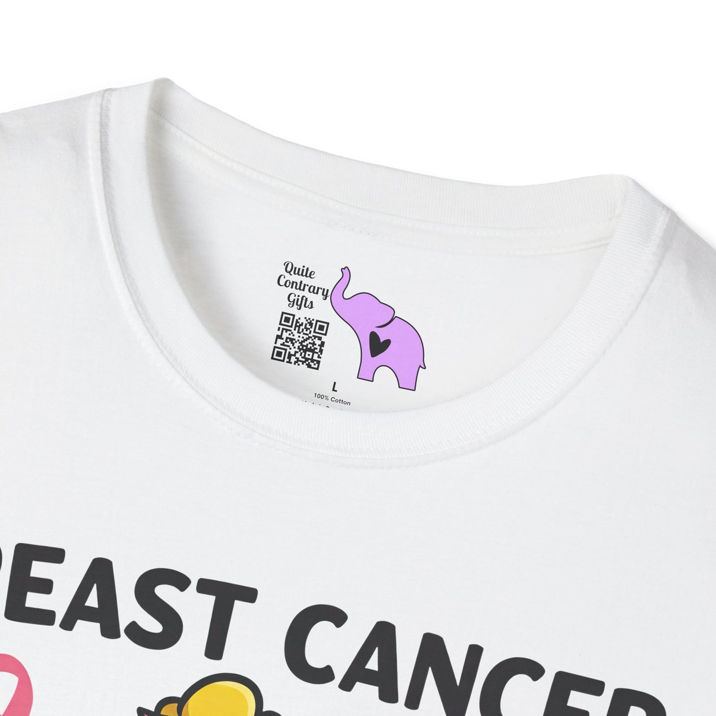 Breast Cancer Messed With The Wrong Chick Adult Unisex Tshirt