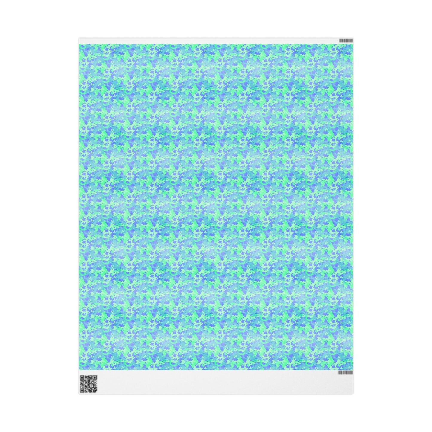 Glacier Grove Camo Wrapping Paper