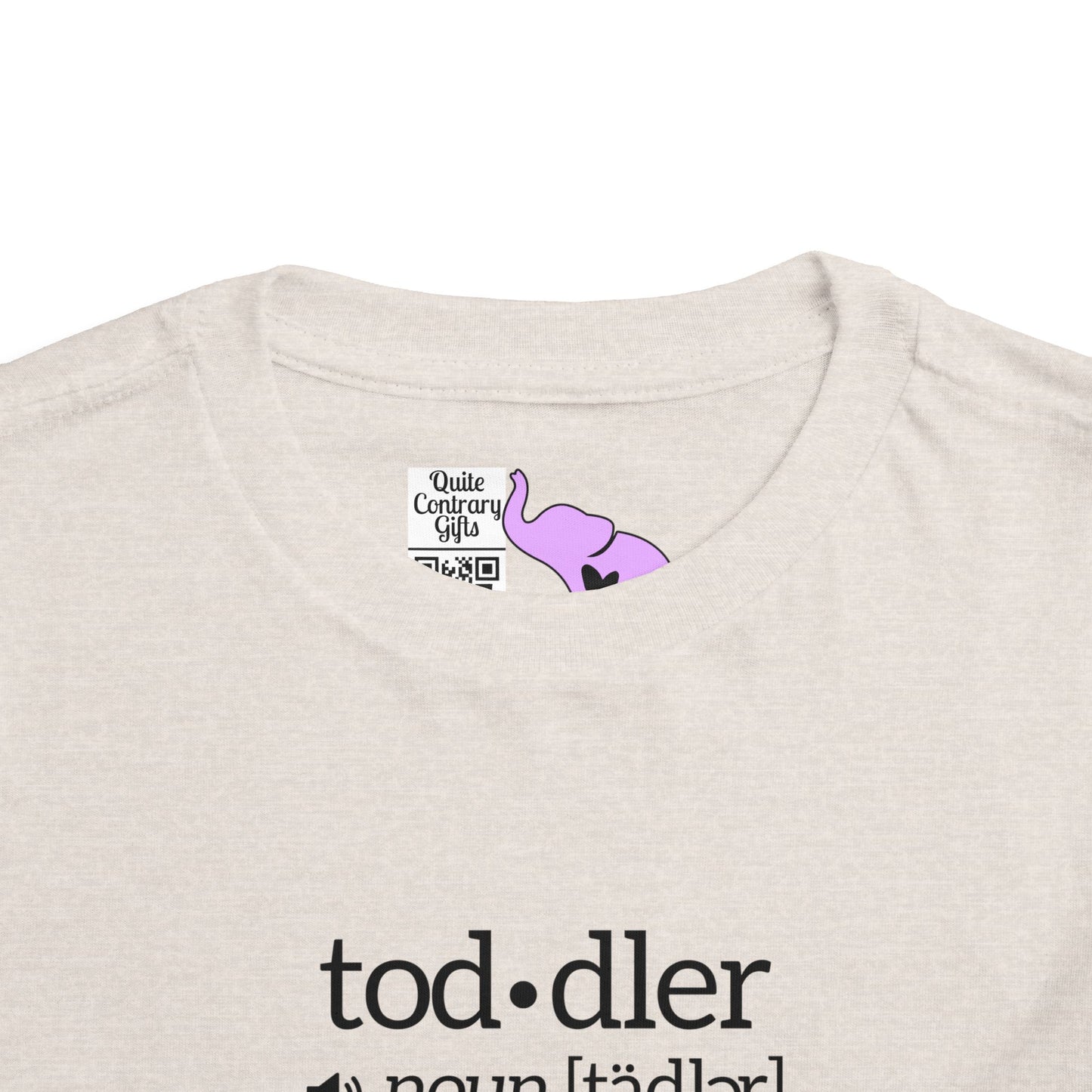 Funny Toddler Definition Toddler Tee