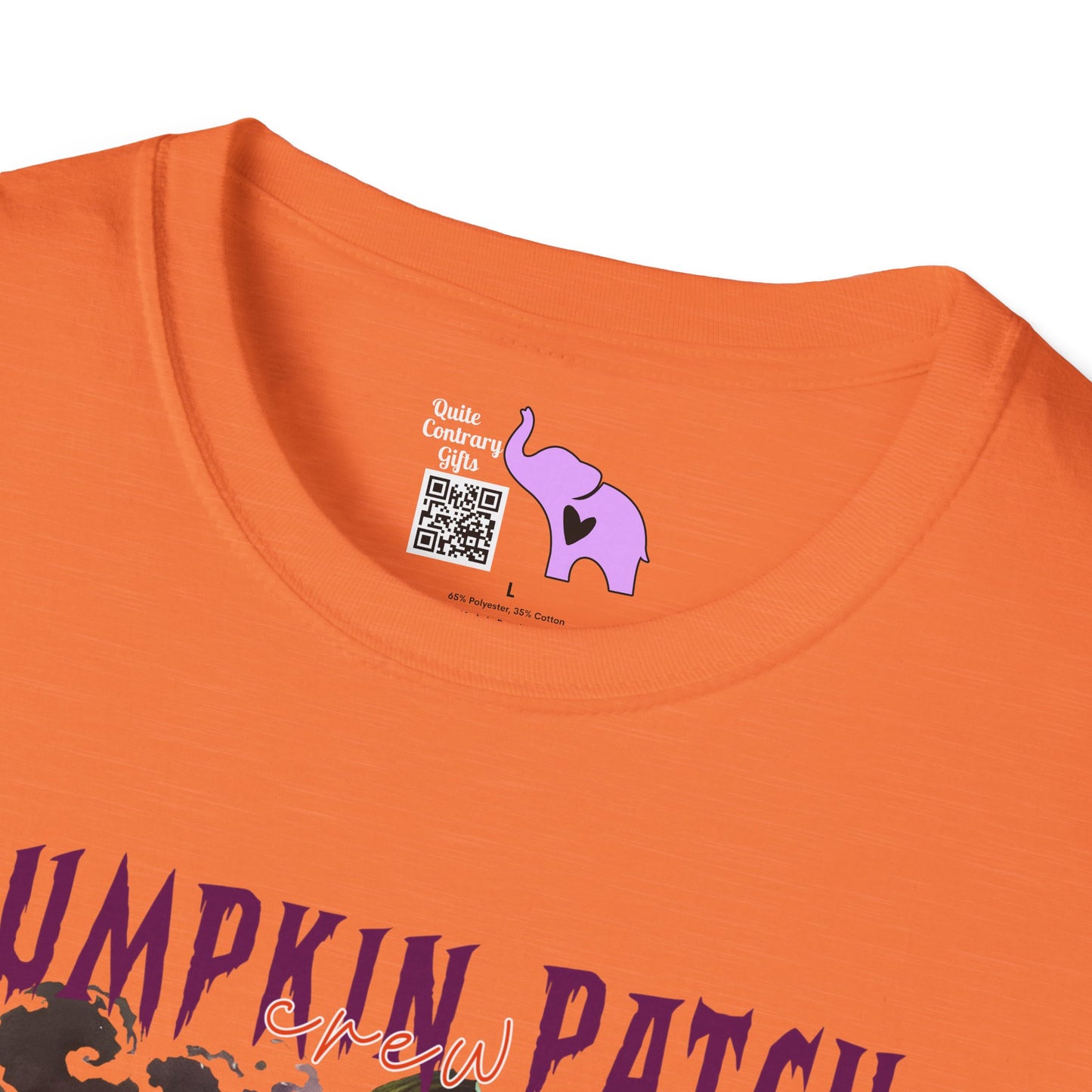 Creepy Pumpkin Patch Adult T-shirt