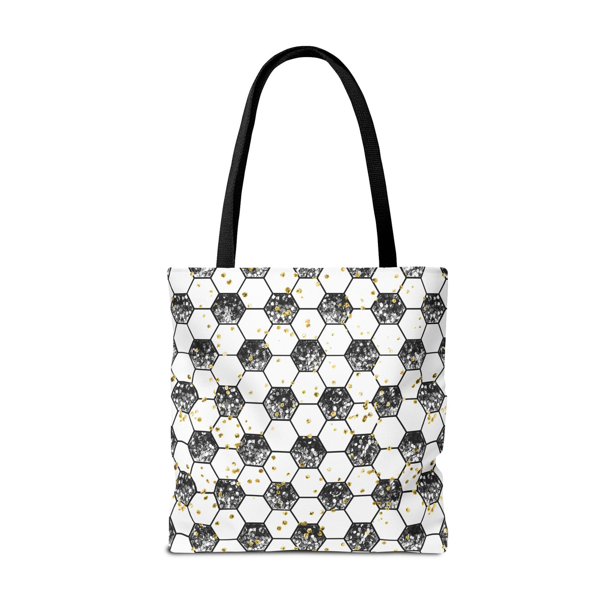 Soccer Gold Rush Canvas Tote Bag
