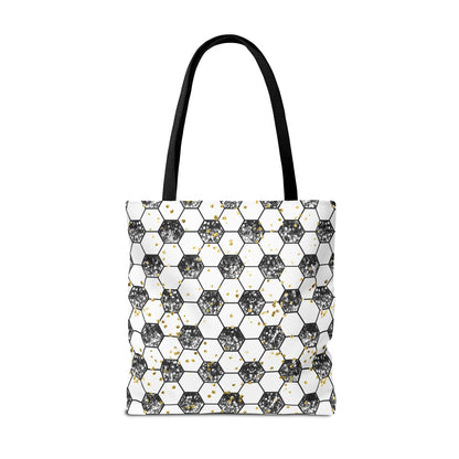 Soccer Gold Rush Canvas Tote Bag