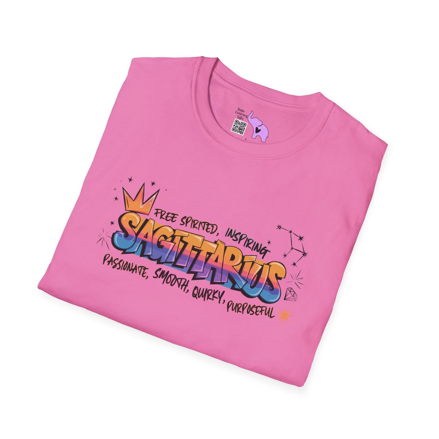 Sagittarius Street Art Adult T-shirt