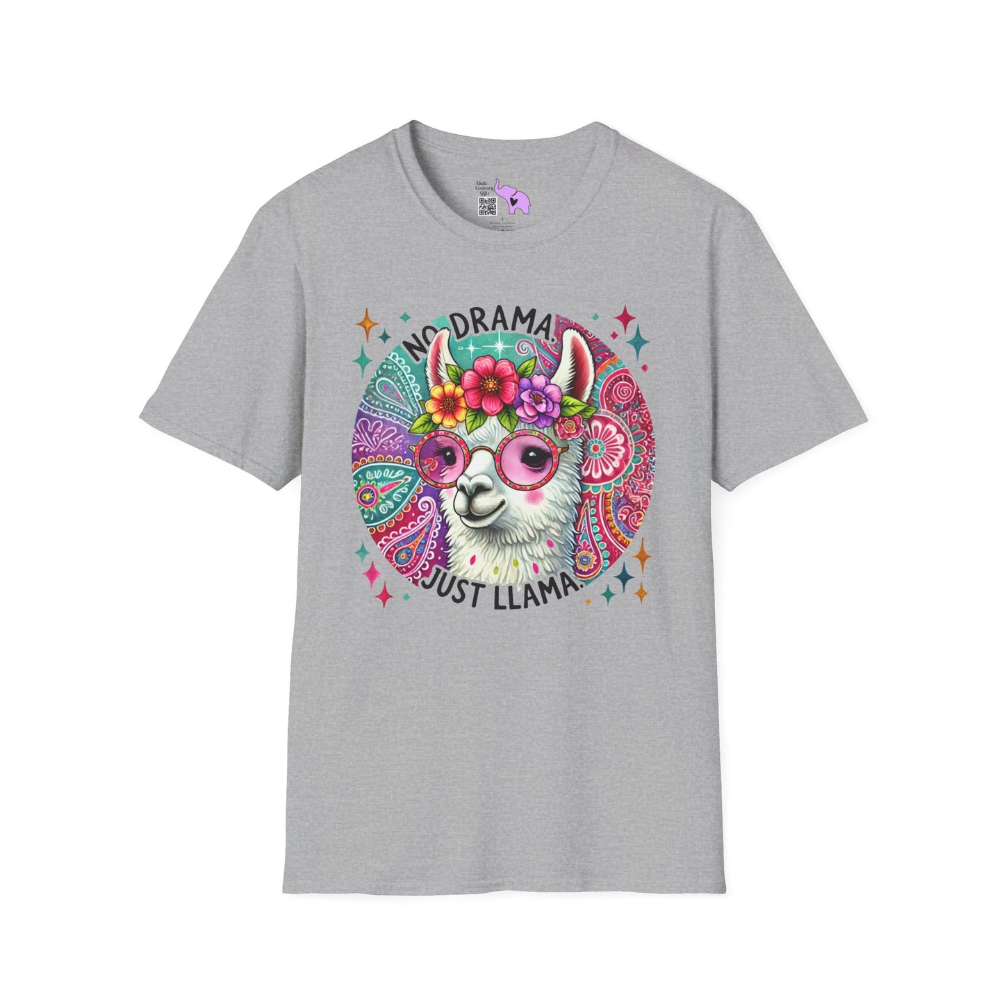 No Drama Just Llama Adult T-shirt
