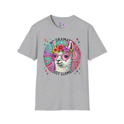 No Drama Just Llama Adult T-shirt