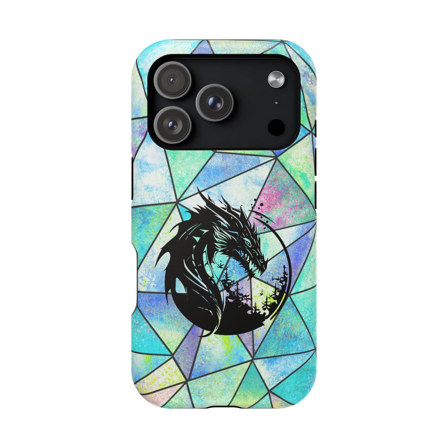 Dragon Silhouette MagSafe® Compatible Tough Case for iPhone