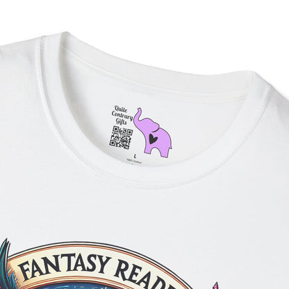 Fantasy Readers Book Club (Dragons) Adult T-shirt