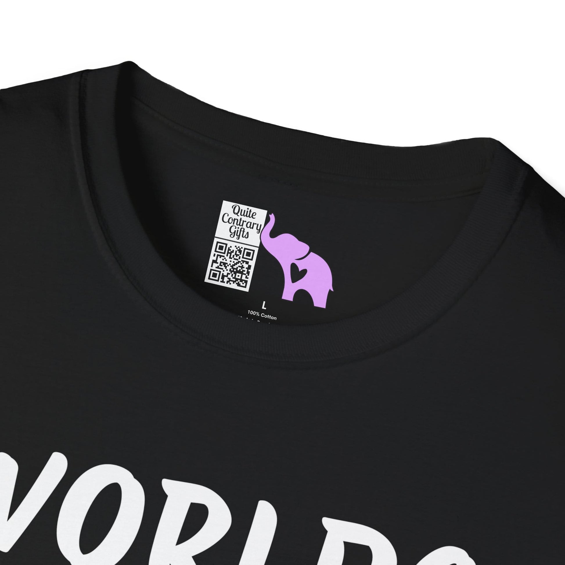 Worlds Okayest Dog Mom Adult T-shirt