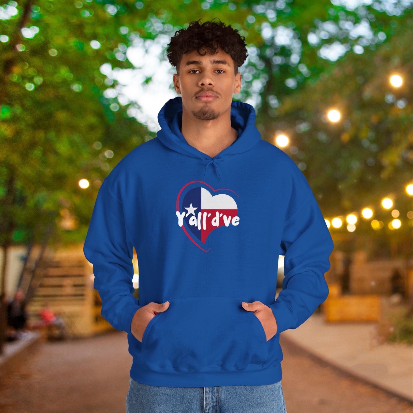 Yall'd've (Texas) Heavy Blend™ Hooded Sweatshirt