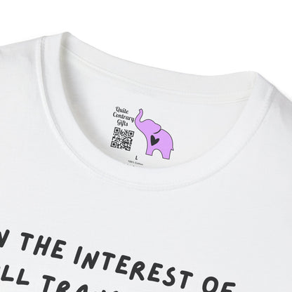 In The Interest of Full Transparency It Was Not Easy Peasy Lemon Squeezy Adult T-shirt