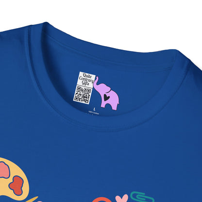 Teacher Supply Heart Adult T-shirt