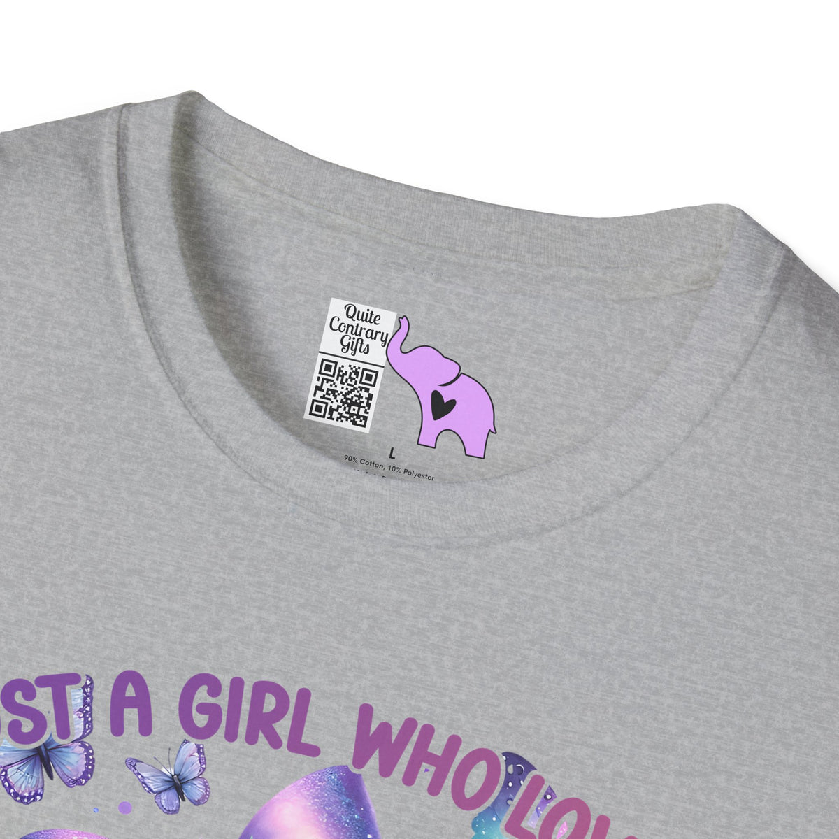 Just A Girl Who Loves Elephants Adult T-shirt