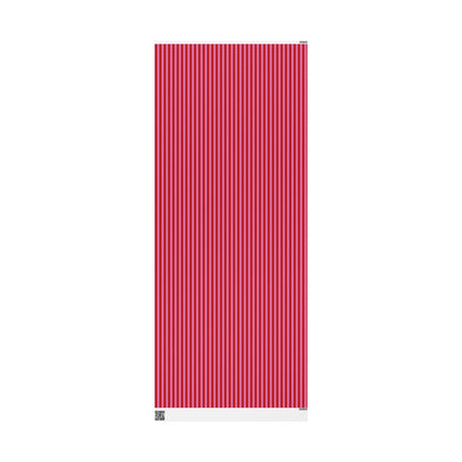 Be Mine Stripes Wrapping Paper