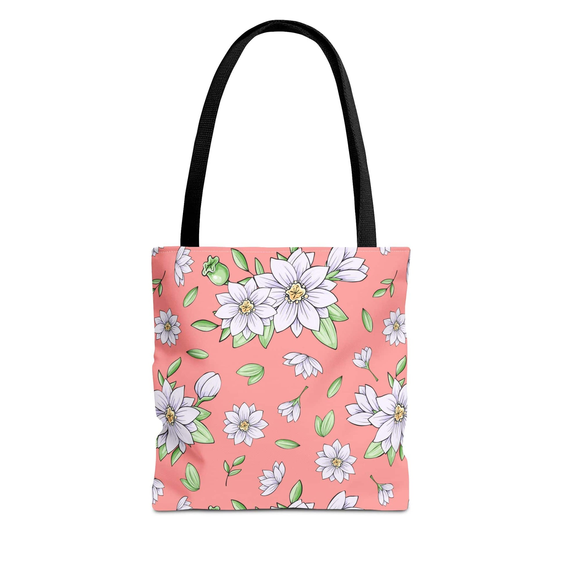Jasmine Blush Garden Canvas Tote Bag