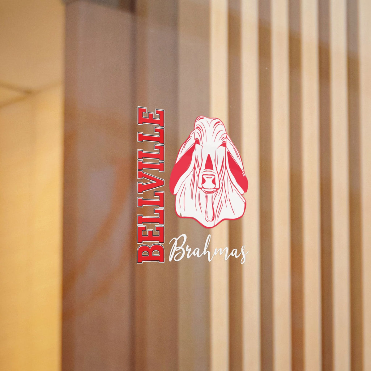 Bellville Vertical Fury, White Decal