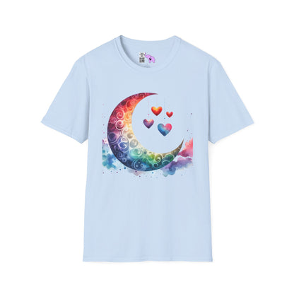 Moon in Love Adult T-shirt