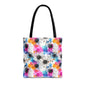 Watercolor Daisy Dream Canvas Tote Bag