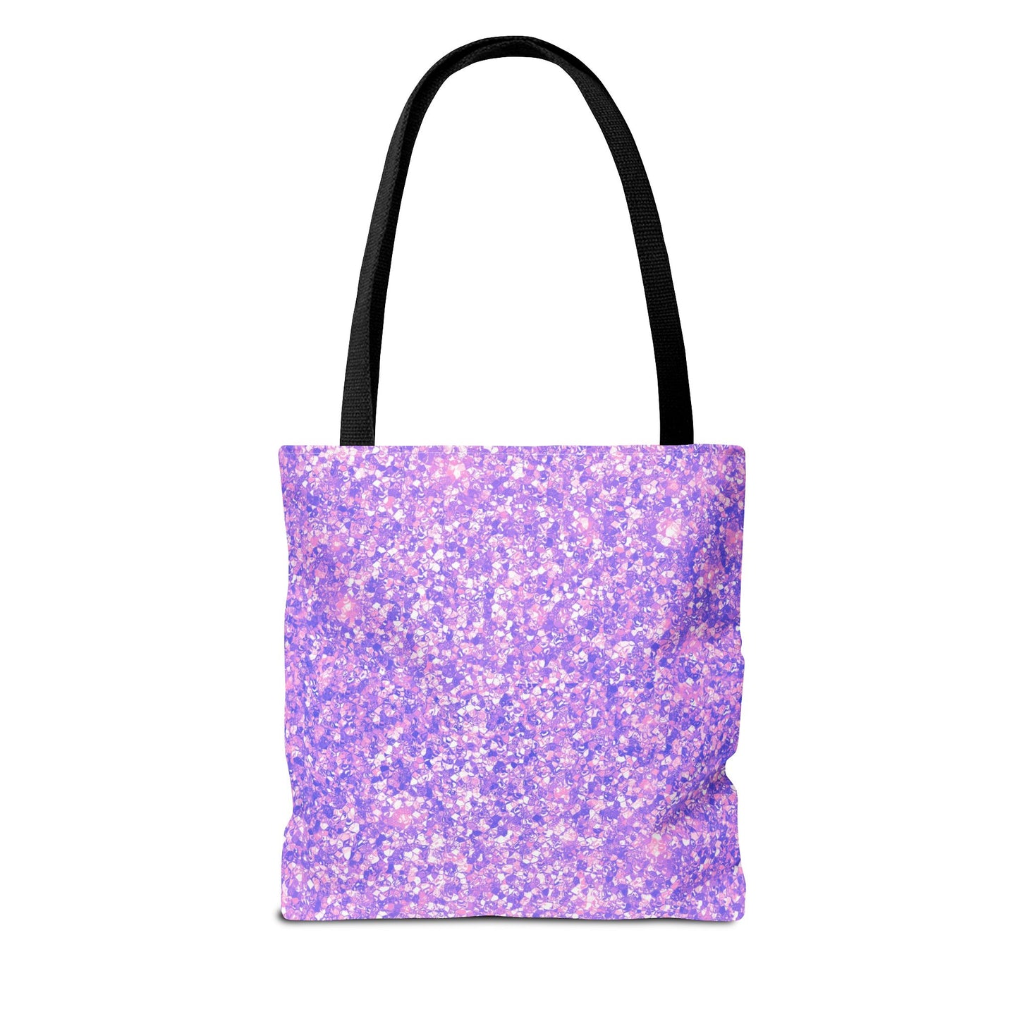 Lavender Crystal Canvas Tote Bag