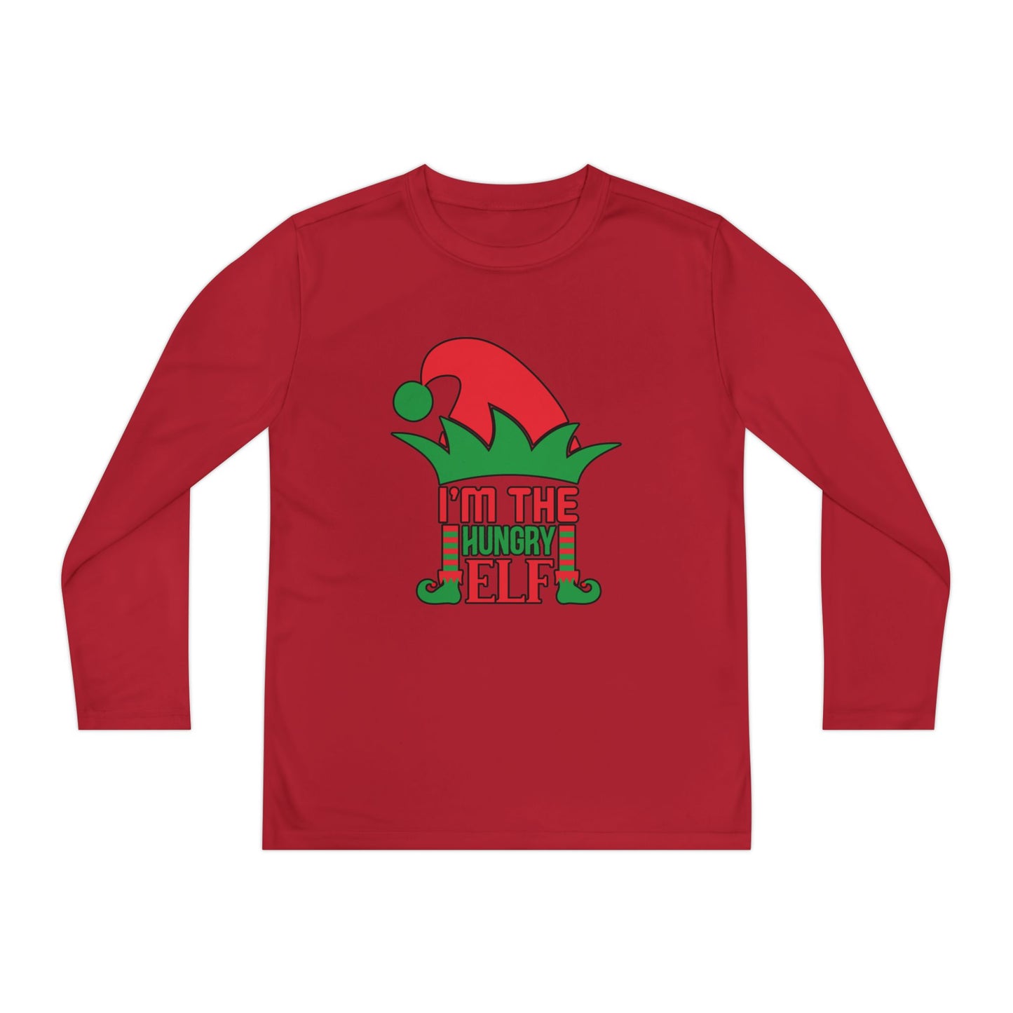 I'm The Hungry Elf Youth Long Sleeve Tee