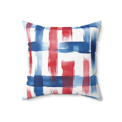 Liberty Strokes Throw Pillow