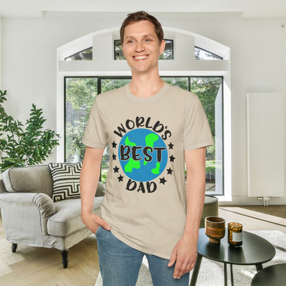 World's Best Dad Adult T-shirt