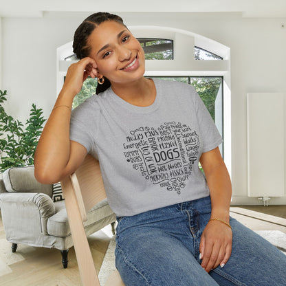 A Dog's Heart Adult T-shirt
