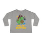 Full of Adventures (Dinosaur Pirate) Toddler Long Sleeve Tee