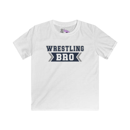 Wrestling Bro Youth Softstyle Tee