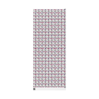 Santa Skull Wrapping Paper