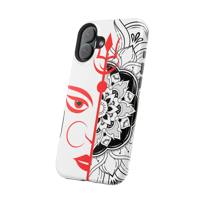 Goddess Durga Mata w/Manala MagSafe® Compatible Tough Case for iPhone