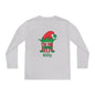 I'm The Cousin Elf Personalized Youth Long Sleeve Tee