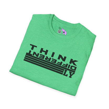 Think Differently Adult T-shirt